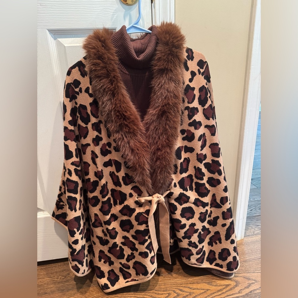 Boston Proper Sweater Cape